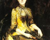 雷蒙多德马德拉索加雷特 - A Portrait of Mrs James Leigh Coleman